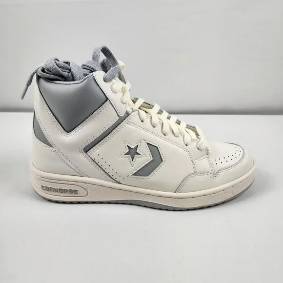 CONVERSE WEAPON MID Vintage White Ash Stone Silver A04397C Mens 10.5/Womens 12